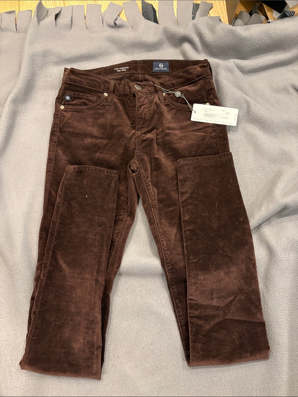 Women’s Brown Vevet Jeans